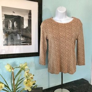 Leopard print GAP shirt